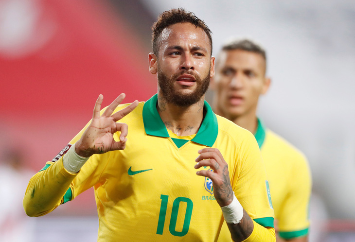 Neymar lập hat-trick, Brazil thắng ngược kịch tính Peru - Ảnh 5.