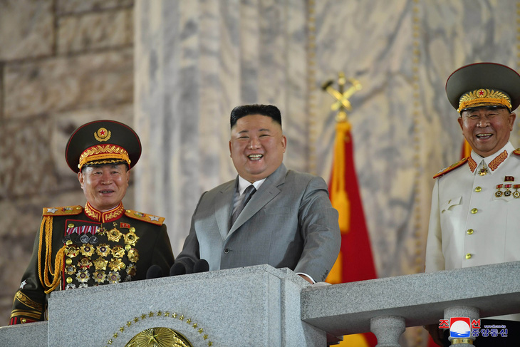 Triều Tiên lập trường đại học Quốc phòng Kim Jong Un - Ảnh 1.