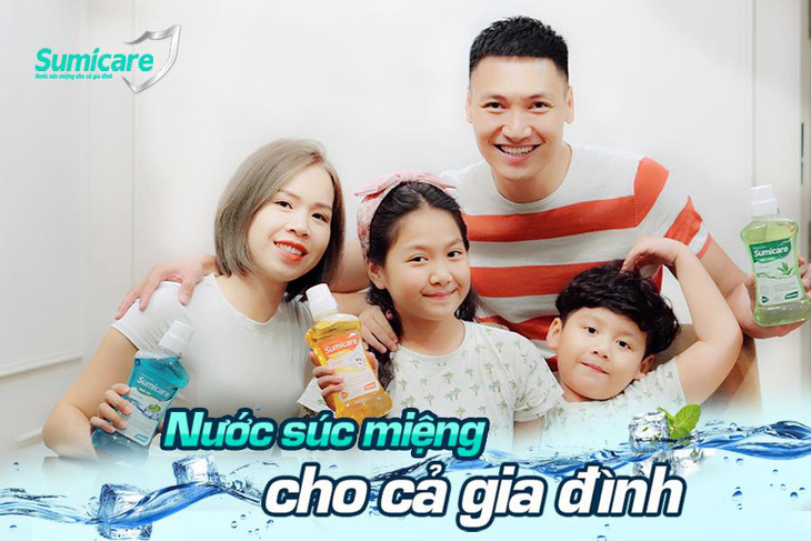 Sumicare - Nước súc miệng giúp diệt khuẩn cho cả gia đình - Ảnh 1.