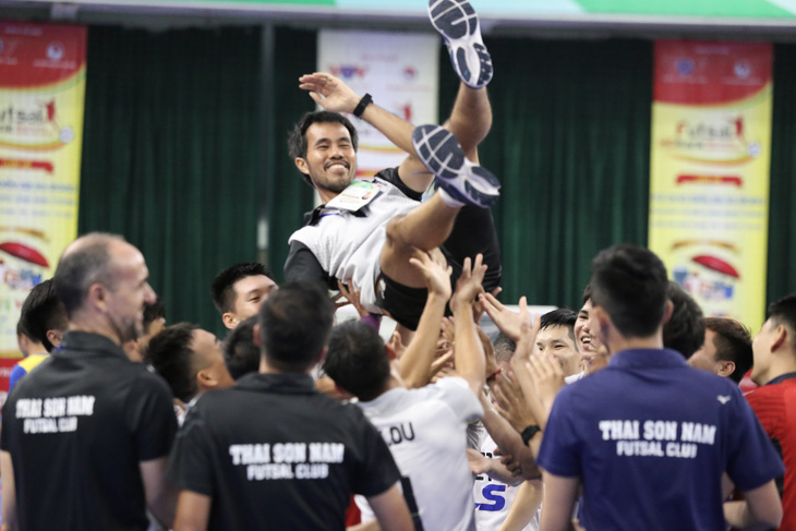 CLB futsal Thái Sơn Nam lần thứ 10 vô địch quốc gia - Ảnh 1.