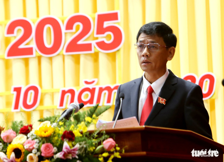 Ông Lâm Văn Mẫn được bầu giữ chức Bí thư Tỉnh ủy Sóc Trăng - Ảnh 1.