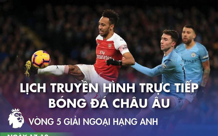 Lịch trực tiếp bóng đá châu Âu ngày 17-10: Đại chiến Everton - Liverpool