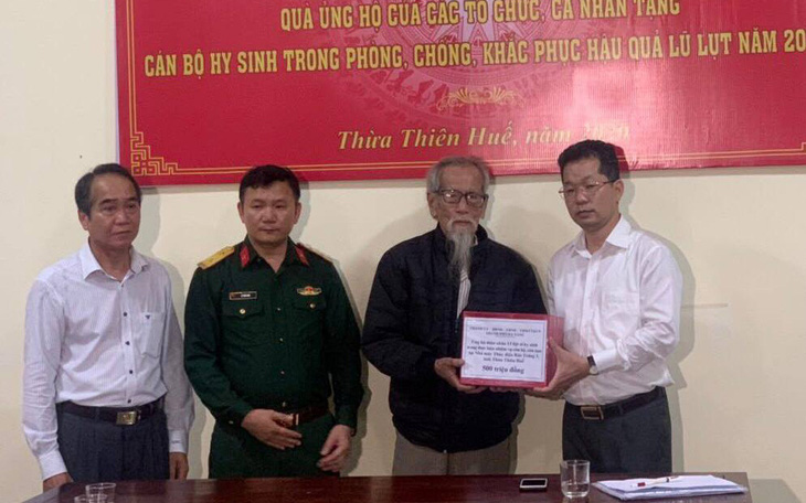 Đà Nẵng ủng hộ 500 triệu đồng cho gia đình 13 liệt sĩ hi sinh tại Trạm 67