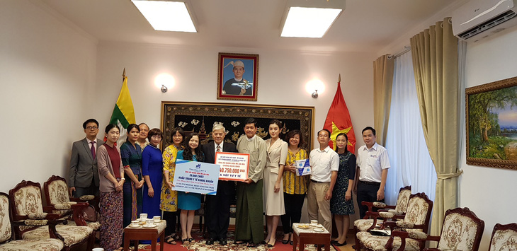 Đại sứ Myanmar muốn học tập kinh nghiệm chống COVID-19 của Việt Nam - Ảnh 1.