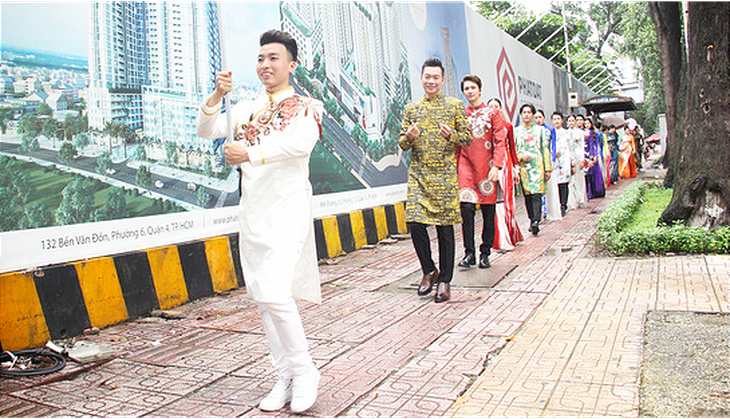 Nghệ sĩ Phi Điểu, Quỳnh Hoa lan tỏa tình yêu áo dài tại các điểm du lịch nổi tiếng - Ảnh 3.