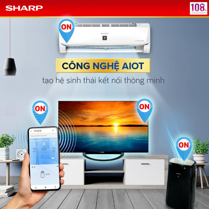 Công nghệ cốt lõi Sharp COCORO LIFE tạo sự kết nối - Ảnh 1.