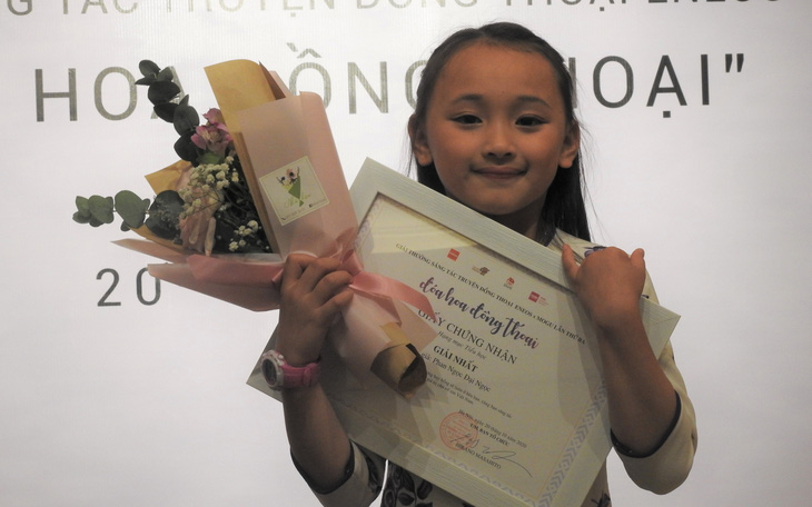 Em bé 8 tuổi ở Đà Lạt giành giải nhất cuộc thi viết truyện đồng thoại