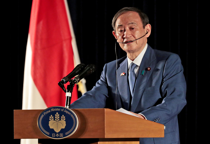 Kết thúc thăm Việt Nam, Indonesia, Thủ tướng Nhật phản đối leo thang căng thẳng Biển Đông - Ảnh 1.