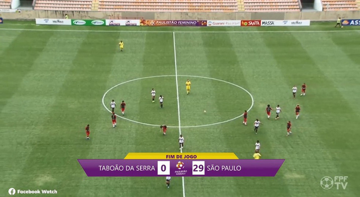 Đội nữ Sao Paulo thắng Taboao da Serra với tỉ số kỉ lục 29-0 ! - Ảnh 1.