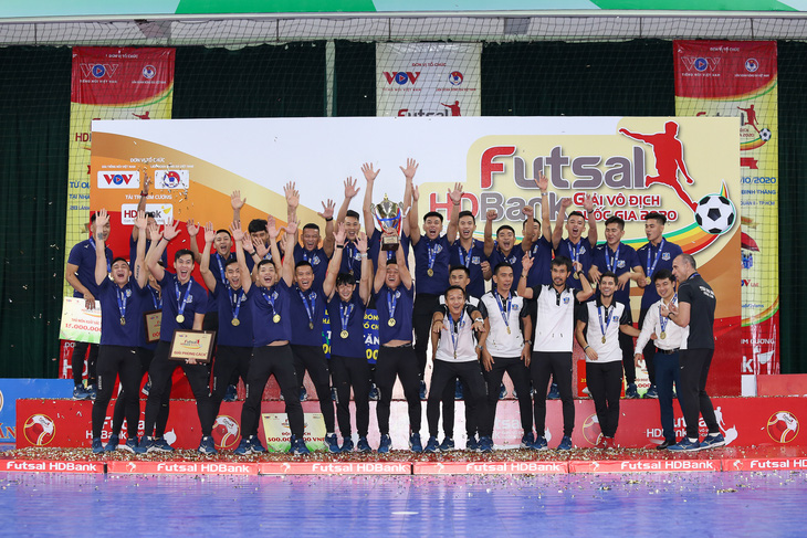 Giải futsal HDBank vô địch quốc gia 2020: khép lại với nhiều dấu ấn đặc biệt - Ảnh 1.