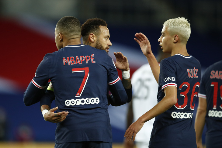 Song sát Neymar và Mbappe cùng tỏa sáng giúp PSG thắng 4 sao - Ảnh 1.
