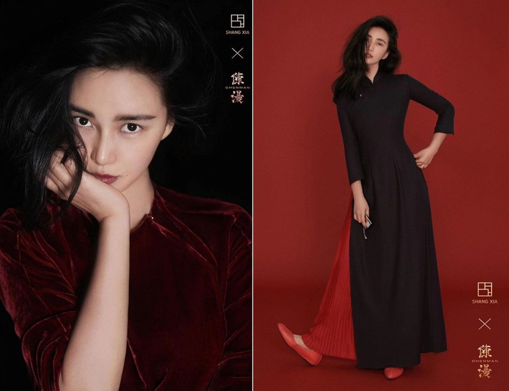 Nữ nhiếp ảnh gia Trung Quốc gây tranh cãi vì thiết kế giống áo dài Việt Nam - Ảnh 2.