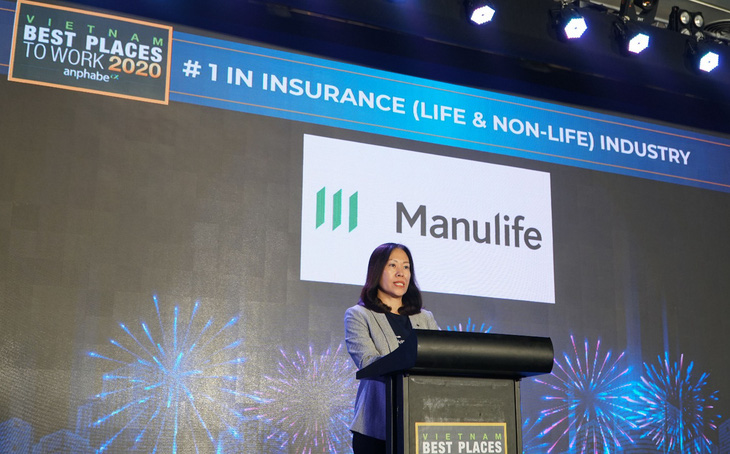 Anphabe vinh danh Manulife Việt Nam là nơi làm việc tốt nhất ngành bảo hiểm - Ảnh 1.