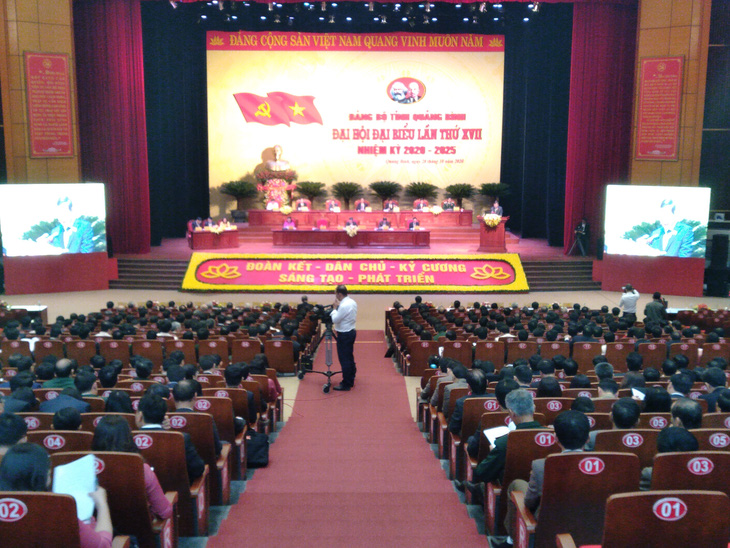 Đại hội Đảng bộ tỉnh Quảng Bình chỉ tổ chức trong ngày 28-10 - Ảnh 1.