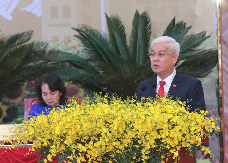 Ông Nguyễn Văn Lợi tái đắc cử bí thư Tỉnh ủy Bình Phước - Ảnh 1.