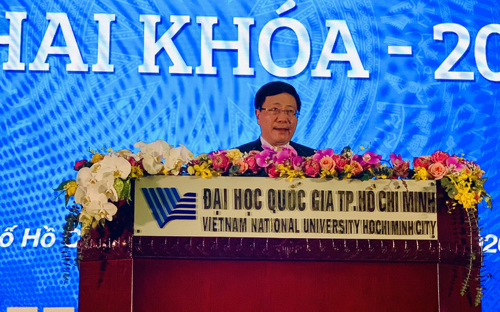 Phó thủ tướng Phạm Bình Minh: Thúc đẩy hợp tác quốc tế đào tạo nhân lực chất lượng cao