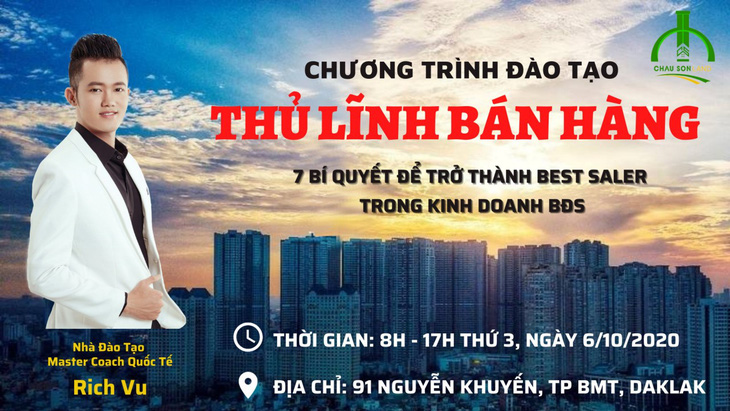 Chia sẻ về bí quyết trong kinh doanh bất động sản - Ảnh 1.