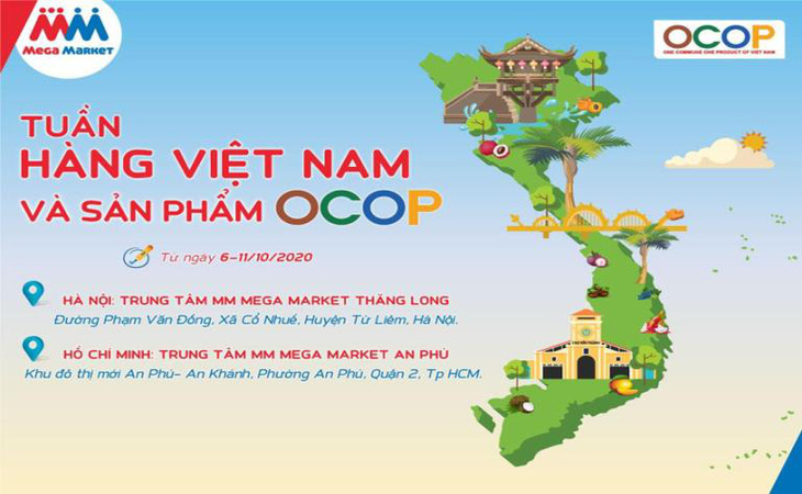 Tuần hàng Việt Nam và sản phẩm OCOP sắp diễn ra tại MM Mega Market - Ảnh 1.