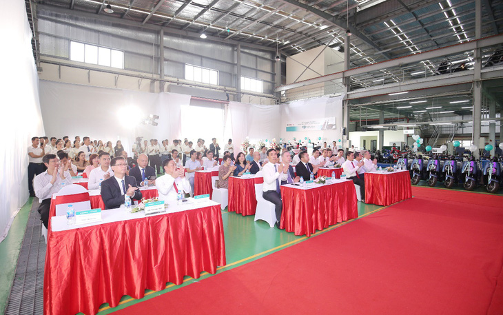 Tập đoàn Sơn Hà tổ chức lễ khánh thành nhà máy sản xuất xe điện EVgo tại Bắc Ninh - Ảnh 1.