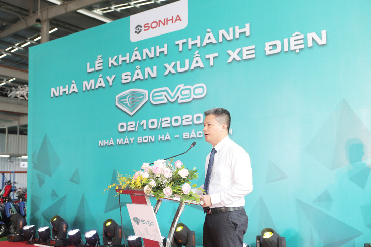 Tập đoàn Sơn Hà tổ chức lễ khánh thành nhà máy sản xuất xe điện EVgo tại Bắc Ninh - Ảnh 2.