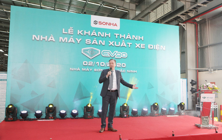 Tập đoàn Sơn Hà tổ chức lễ khánh thành nhà máy sản xuất xe điện EVgo tại Bắc Ninh - Ảnh 5.