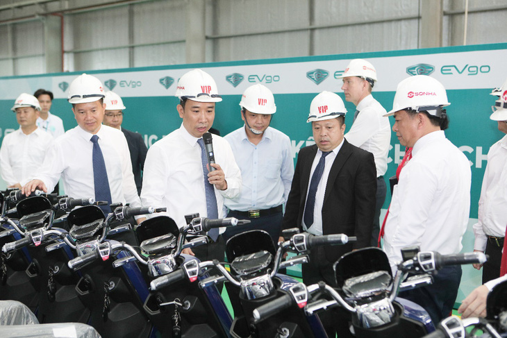 Tập đoàn Sơn Hà tổ chức lễ khánh thành nhà máy sản xuất xe điện EVgo tại Bắc Ninh - Ảnh 7.
