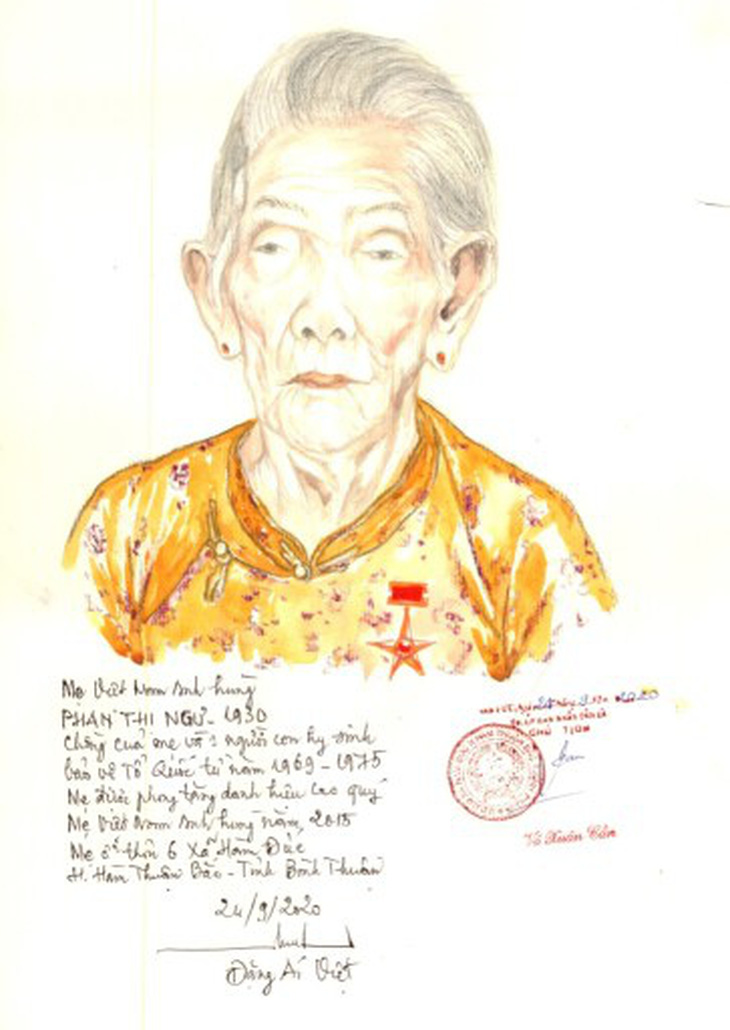 Lần đầu có website ảnh chân dung ‘Mẹ Việt Nam anh hùng’ - Ảnh 4.