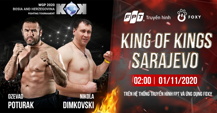 Huyền thoại Kick Boxing Dzevad Poturak thượng đài tại King of Kings Sarajevo - Ảnh 1.