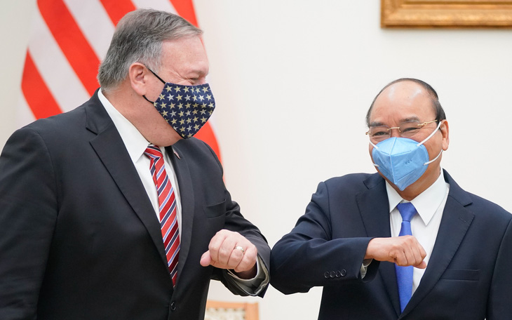 Ông Pompeo: Mỹ cam kết duy trì quan hệ ổn định, tiếp tục hợp tác với Việt Nam