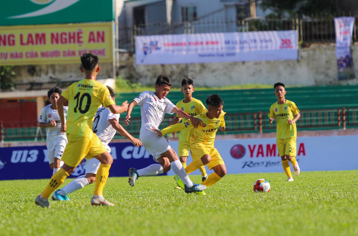 Sông Lam Nghệ An đánh bại Hoàng Anh Gia Lai ngày khai mạc giải U13 toàn quốc - Ảnh 1.