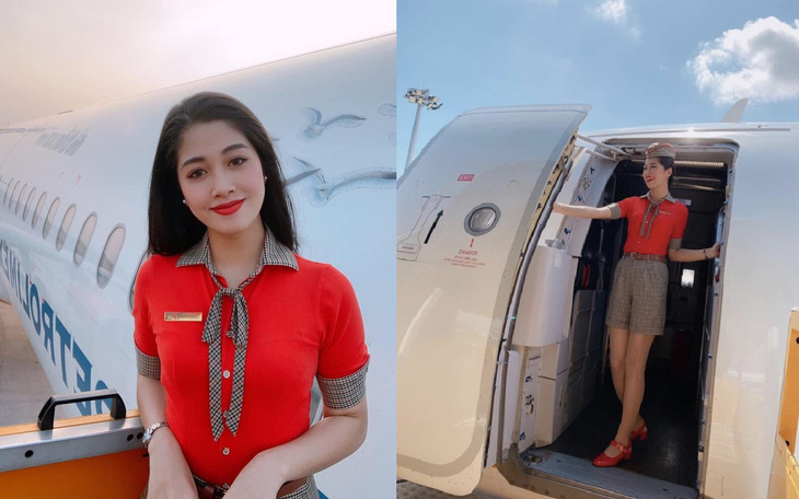 Bộ ảnh của hai thí sinh Hoa hậu Việt Nam là tiếp viên hàng không