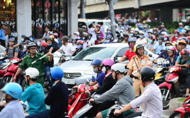 Phân luồng giao thông phục vụ Đại hội Đảng bộ TP Hà Nội