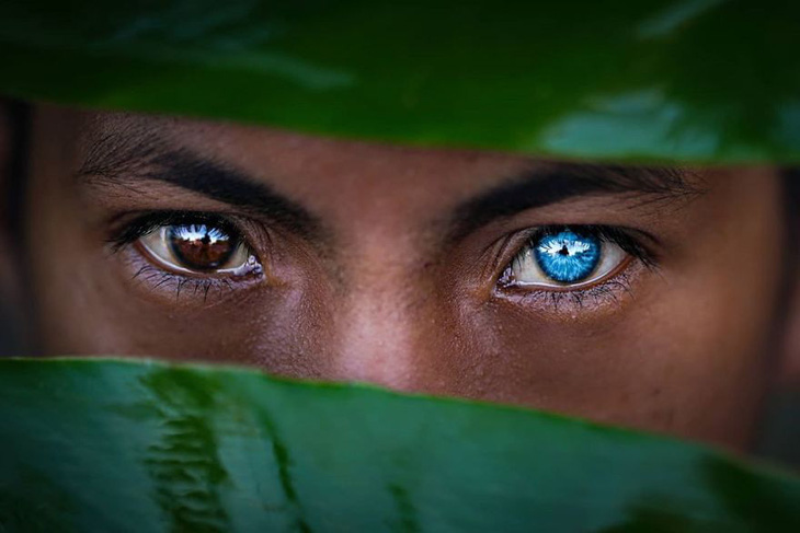 Bộ tộc mắt biếc kỳ lạ ở Indonesia - Ảnh 3.