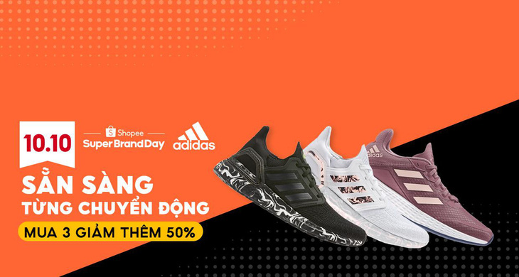 Ngày Siêu Thương Hiệu đầu tiên tại Đông Nam Á của adidas trên Shopee - Ảnh 1.