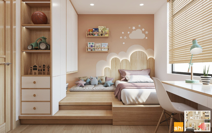 Thiết kế nội thất căn hộ phong cách Japandi - Sự kết hợp 2 châu lục - Ảnh 3.