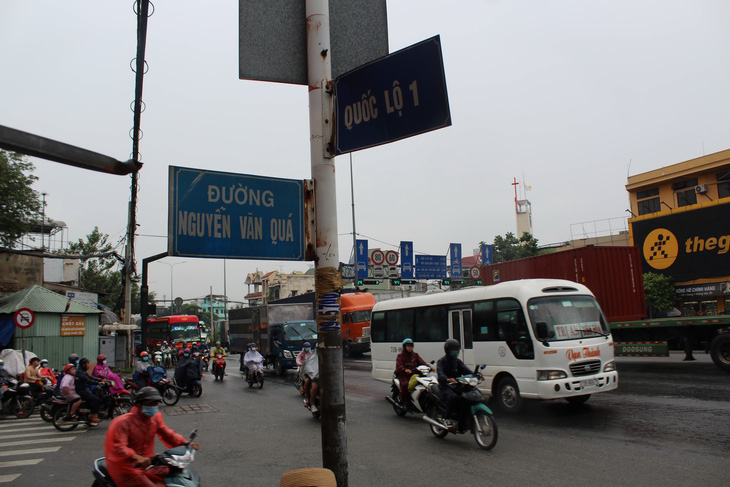 Kiến nghị xây nút giao 480 tỷ quốc lộ 1 - Nguyễn Văn Quá - Ảnh 1.