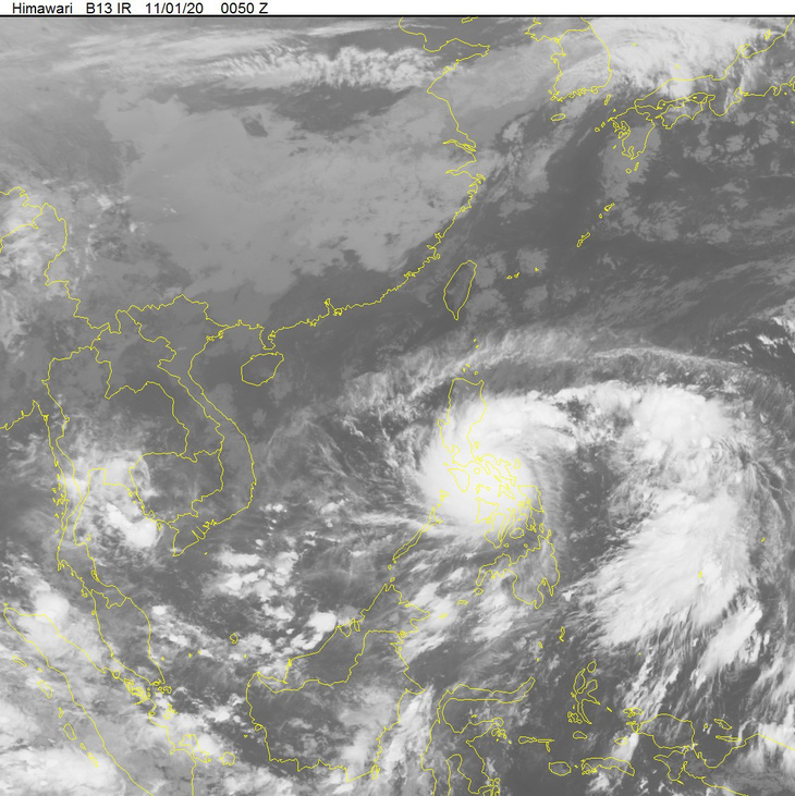 Siêu bão Goni sáng 1-11: Gió giật trên cấp 17 - Ảnh 3.