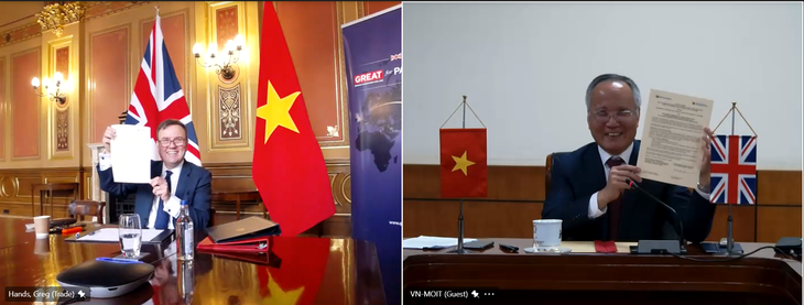 Việt - Anh ký ý định thư xây dựng kho dữ liệu thương mại - Ảnh 1.