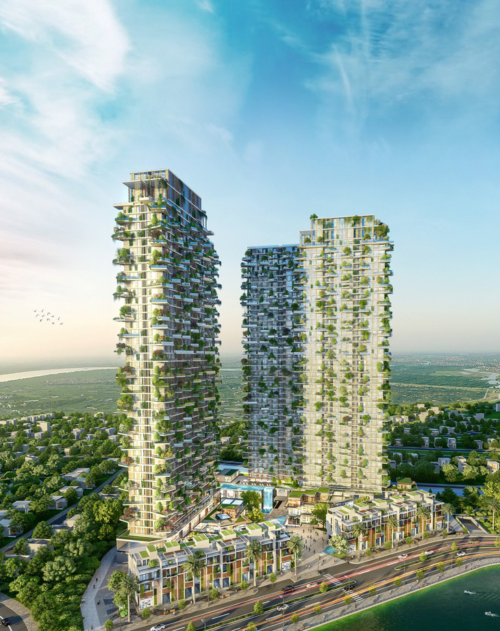 Có gì trong tòa tháp xanh ở Ecopark? - Ảnh 1.