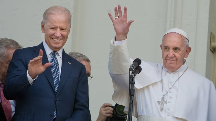 Đức Giáo hoàng gọi điện chúc mừng ông Biden - Ảnh 1.