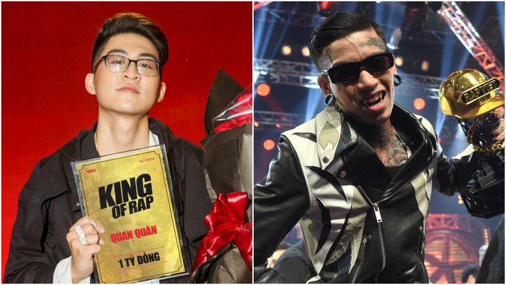 2 quán quân mới của Rap Việt và King of Rap gây tranh cãi - Ảnh 1.