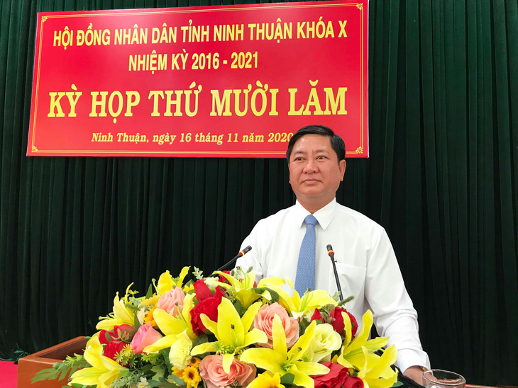 Ông Trần Quốc Nam giữ chức chủ tịch UBND tỉnh Ninh Thuận - Ảnh 1.