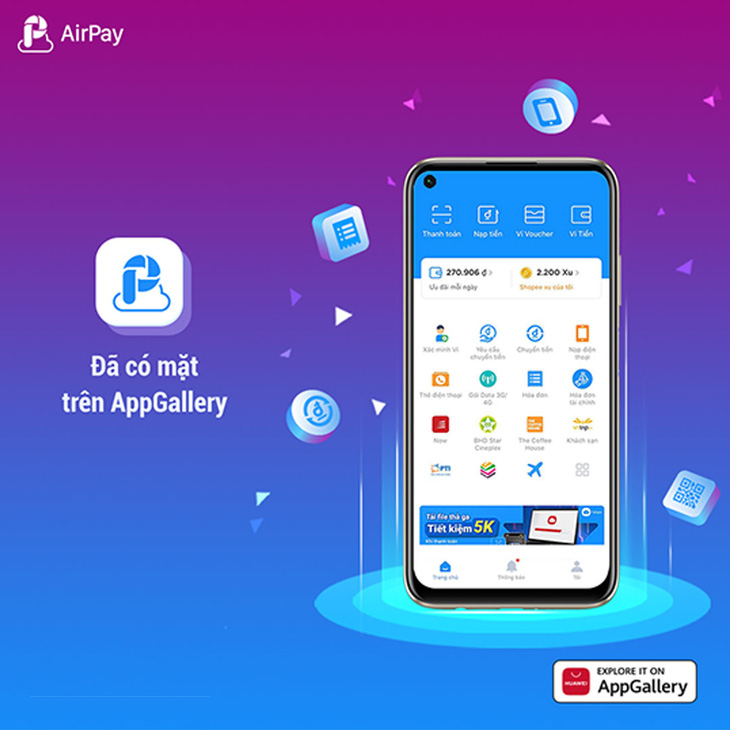 Khám phá nhiều tiện ích từ ví điện tử trên Huawei AppGallery - Ảnh 4.