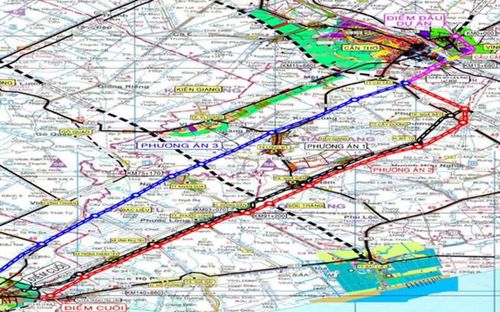 Năm 2021 xây dựng tuyến cao tốc Cần Thơ - Bạc Liêu
