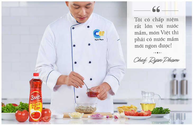 Nước chấm cá cơm 3 Miền - lựa chọn của Chef Ryan Phạm - Ảnh 1.