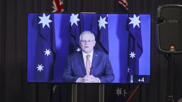 Thủ tướng Morrison phản ứng Bộ Ngoại giao Trung Quốc đăng hình bôi nhọ lính Úc - Ảnh 1.