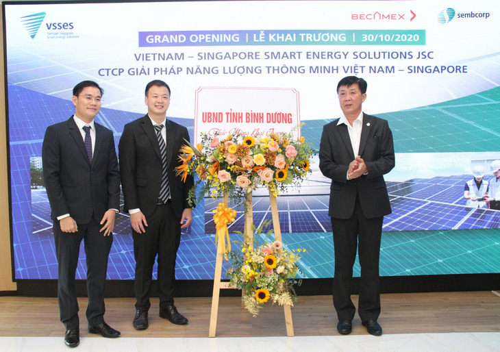 Bình Dương hợp tác Singapore hiện thực hóa năng lượng thông minh - Ảnh 1.