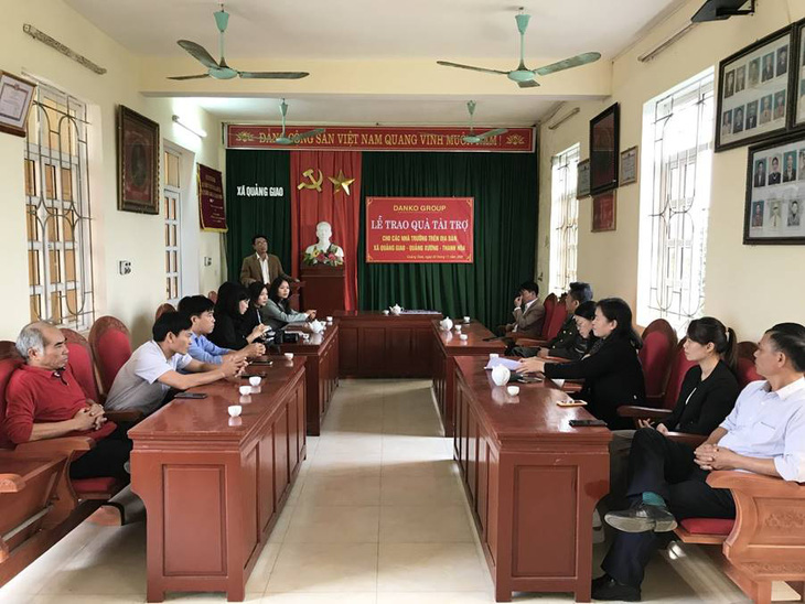 Danko Group trao Quỹ học bổng Danko cho các trường tại xã Quảng Giao, tỉnh Thanh Hóa - Ảnh 2.