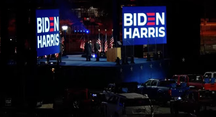 Ông Biden tuyên bố sẽ giành chiến thắng và sẽ được hơn 300 phiếu đại cử tri - Ảnh 2.