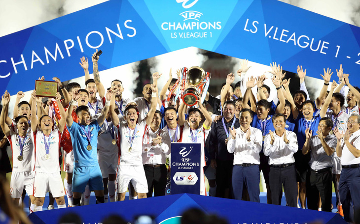 Khoảnh khắc hạnh phúc của Viettel - nhà vô địch V-League 2020